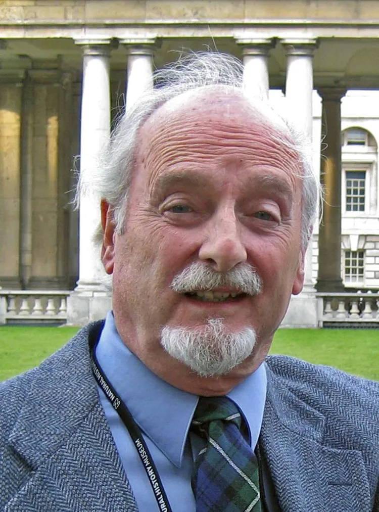 Bruce Bohor (2011) at the Greenwich meeting after receiving the Barringer Award.