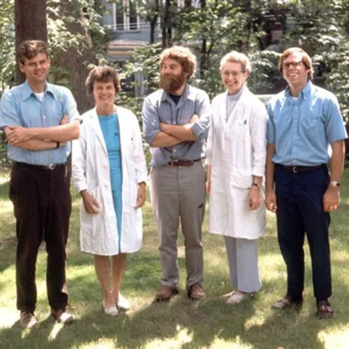 Fig. 3. The SAO research group in 1971