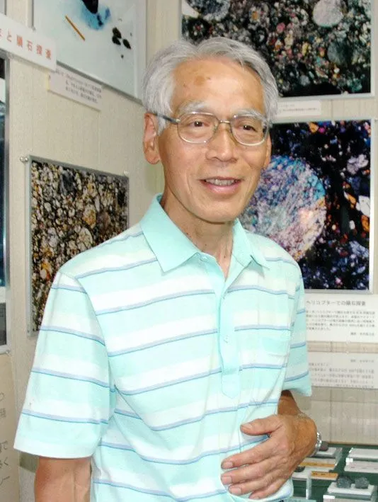 Keizo Yanai at his museum in 2010. Image Credit: Asahi Shimbun